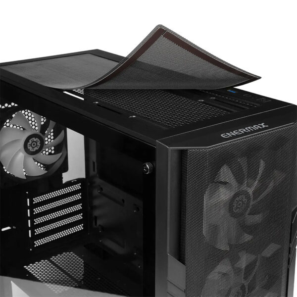 Enermax Starryfort Sf70h Argb Temperli Cam Usb 3 0 Mid Tower Matx Maxpro Iii 700w Gaming Kasa 6