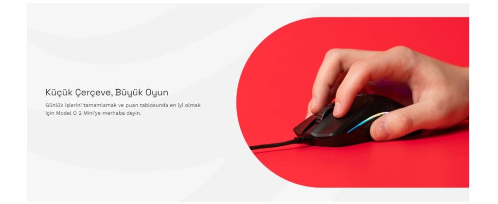 Glorious Model O 2 Mini Beyaz Gaming Mouse Glo Ms Omv2 Mw H1