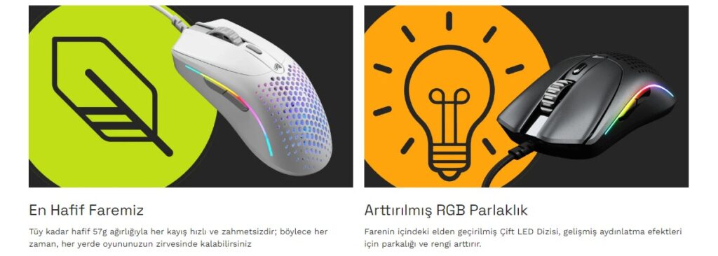 Glorious Model O 2 Mini Siyah Gaming Mouse Glo Ms Omv2 Mb H3