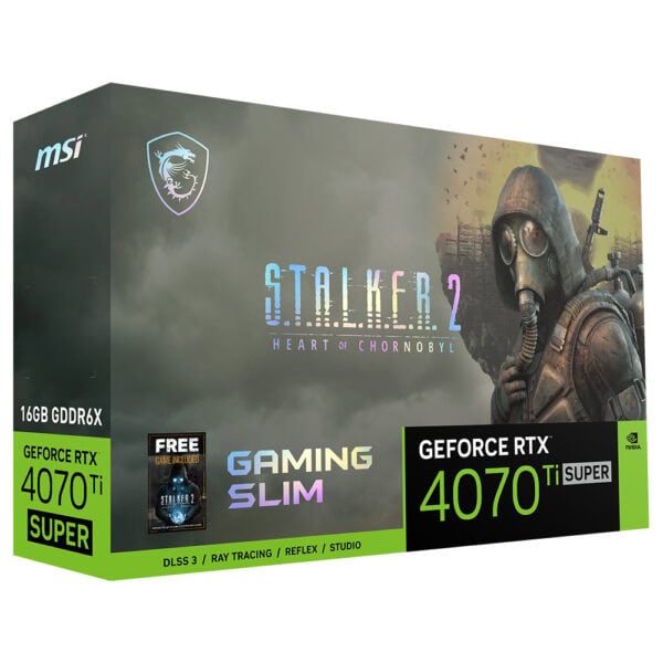 Msi Geforce Rtx 4070 Ti Super 16g Gaming Slim Stalker 2 Edition 16gb Gddr6x 256 Bit Dlss 3 Ekran Karti 11