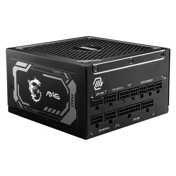 Msi Mag A1000gl Pcie5 1000w 80 Gold Full Moduler 135mm Fanli Psu Y11