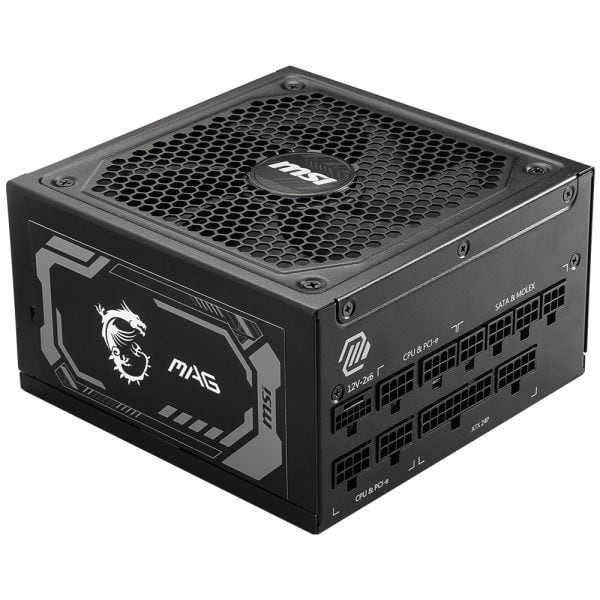 Msi Mag A1000gl Pcie5 1000w 80 Gold Full Moduler 135mm Fanli Psu Y8