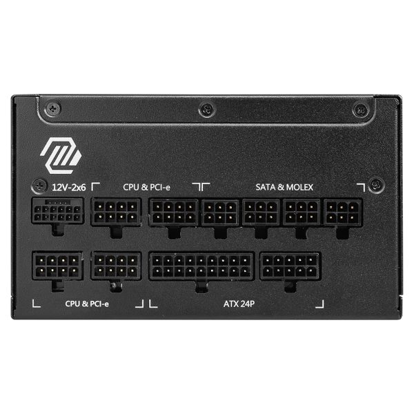 Msi Mag A1250gl Pcie5 1250w 80 Gold Full Moduler 135mm Fanli Psu 14