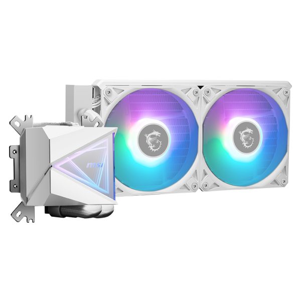 Msi Mag Coreliquid I240 Argb 240mm Intel Amd Uyumlu Beyaz Islemci Sivi Sogutucu 2