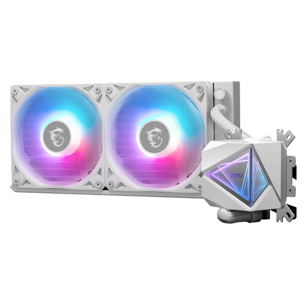 Msi Mag Coreliquid I240 Argb 240mm Intel Amd Uyumlu Beyaz Islemci Sivi Sogutucu 5