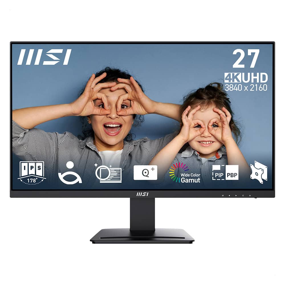 Msi Pro Mp273u 27 Inc 60hz 4ms 4k Uhd Adaptive Sync Ips Monitor 1