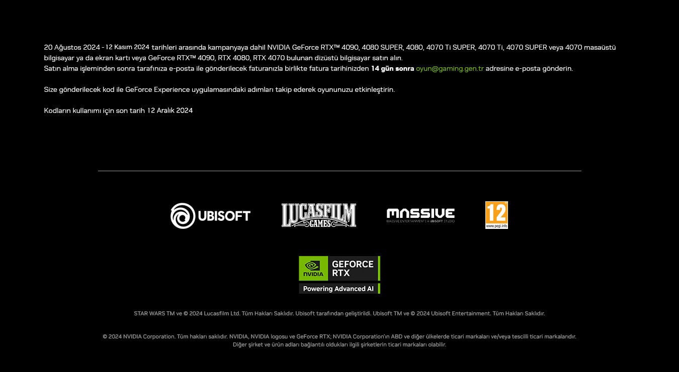 Nvidia Geforce Rtx Star Wars Outlaws Bundle Landing Page 20241021