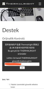 Müşteri değerlendirme fotoğrafı