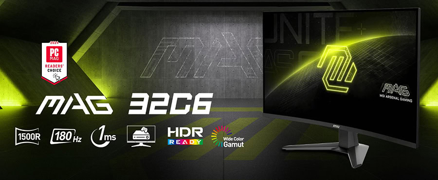 MSI MAG 32C6 Gaming Monitör h2