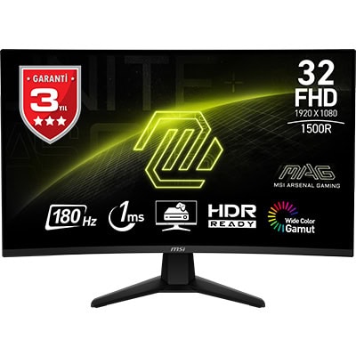 MSI MAG 32C6 Gaming Monitör h1