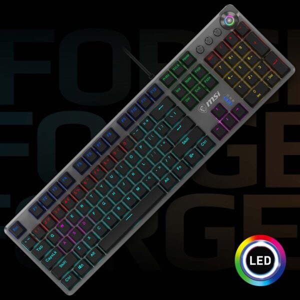 MSI Forge GK310 Klavye h10
