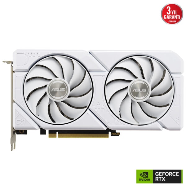 Asus Dual Geforce Rtx 4060 Evo Oc 8gb Gddr6 128 Bit Beyaz Dlss 3 Ekran Karti 3