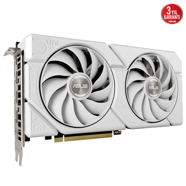 Asus Dual Geforce Rtx 4060 Evo Oc 8gb Gddr6 128 Bit Beyaz Dlss 3 Ekran Karti 4