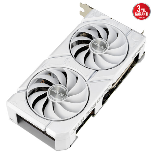Asus Dual Geforce Rtx 4060 Evo Oc 8gb Gddr6 128 Bit Beyaz Dlss 3 Ekran Karti 7