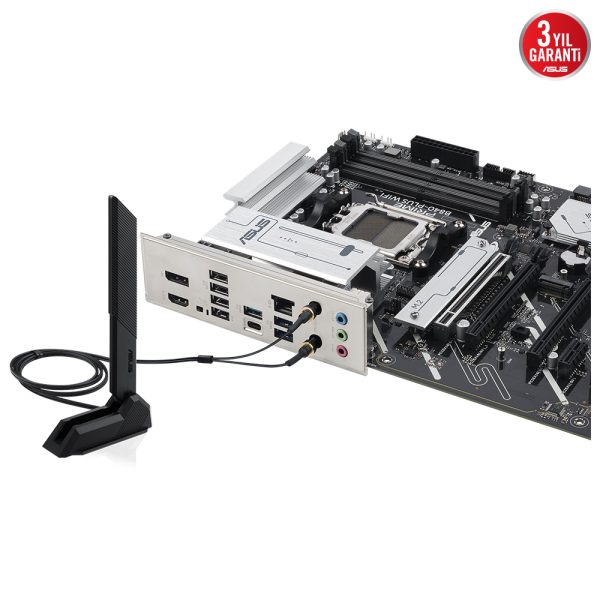 Asus Prime B840 Plus Wifi 7600mhz Oc Ddr5 Soket Am5 M 2 Hdmi Dp Atx Anakart 7