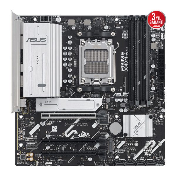 Asus Prime B840m A Csm 7600mhz Oc Ddr5 Soket Am5 M 2 Hdmi Dp Matx Anakart 2