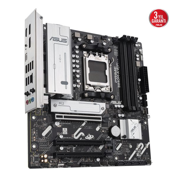 Asus Prime B840m A Wifi 7600mhz Oc Ddr5 Soket Am5 M 2 Hdmi Dp Matx Anakart 3