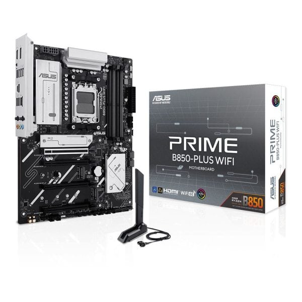 Asus Prime B850 Plus Wifi 8000mhz Oc Ddr5 Soket Am5 M 2 Hdmi Dp Atx Anakart 1