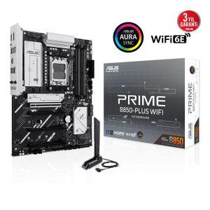 Asus Prime B850 Plus Wifi 8000mhz Oc Ddr5 Soket Am5 M 2 Hdmi Dp Atx Anakart 2