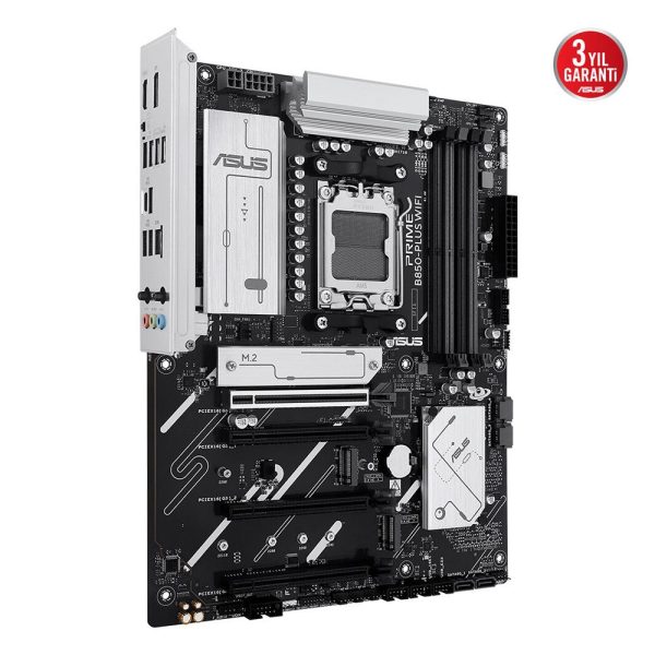 Asus Prime B850 Plus Wifi 8000mhz Oc Ddr5 Soket Am5 M 2 Hdmi Dp Atx Anakart 5
