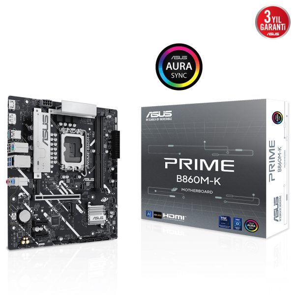 Asus Prime B860m K 8800mhz Oc Ddr5 Soket Lga1851 M 2 Hdmi Dp Matx Anakart 10