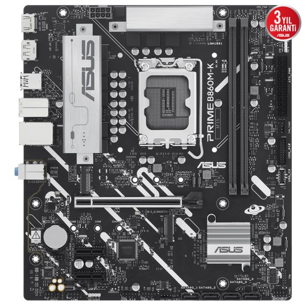 Asus Prime B860m K 8800mhz Oc Ddr5 Soket Lga1851 M 2 Hdmi Dp Matx Anakart 2