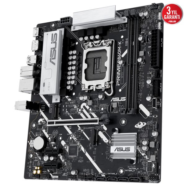 Asus Prime B860m K 8800mhz Oc Ddr5 Soket Lga1851 M 2 Hdmi Dp Matx Anakart 5