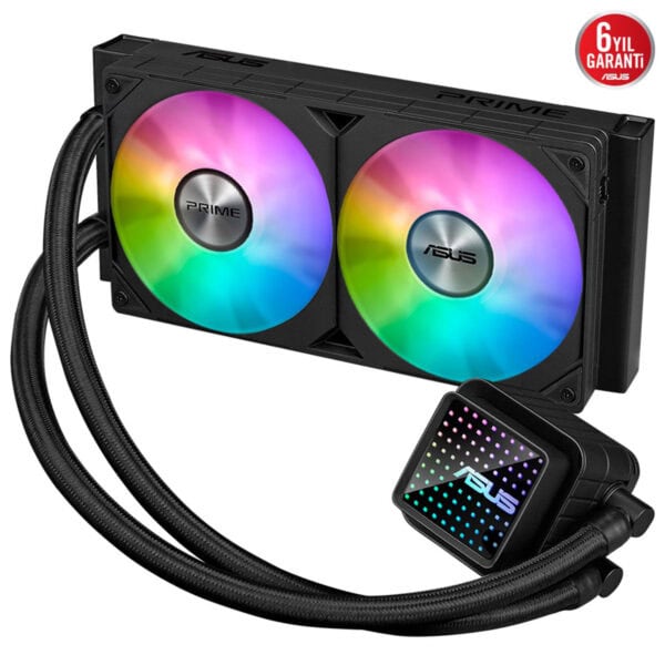 Asus Prime Lc 240 Argb 240mm Intel Amd Uyumlu İşlemci Sıvı Soğutucu 3