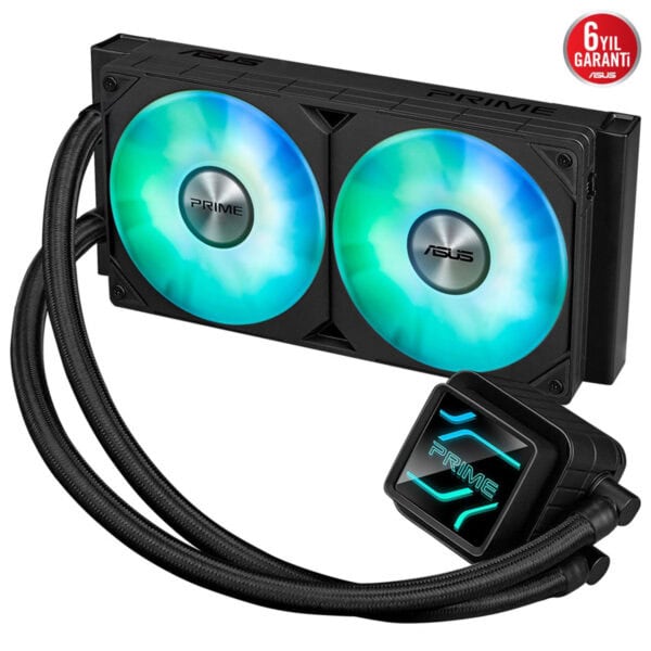 Asus Prime Lc 240 Argb 240mm Intel Amd Uyumlu İşlemci Sıvı Soğutucu 4
