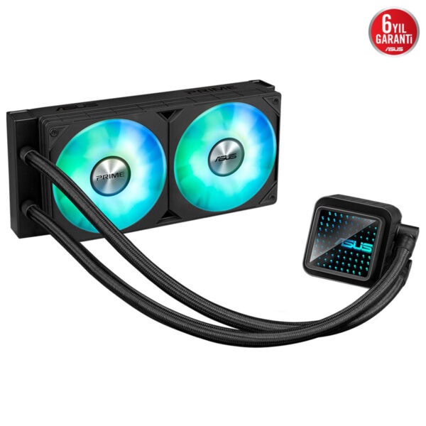 Asus Prime Lc 240 Argb 240mm Intel Amd Uyumlu İşlemci Sıvı Soğutucu 5