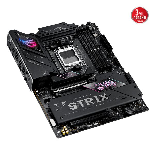 Asus Rog Strix B850 E Gaming Wifi 8000mhz Oc Ddr5 Soket Am5 M 2 Hdmi Dp Atx Anakart 3