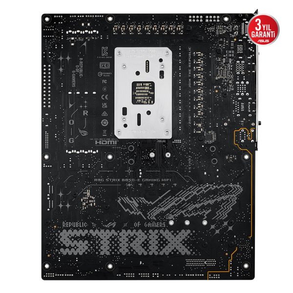 Asus Rog Strix B850 E Gaming Wifi 8000mhz Oc Ddr5 Soket Am5 M 2 Hdmi Dp Atx Anakart 4