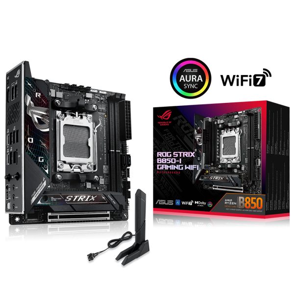 Asus Rog Strix B850 I Gaming Wifi 8400mhzoc Ddr5 Soket Am5 M 2 Hdmi Mini Itx Anakart 1