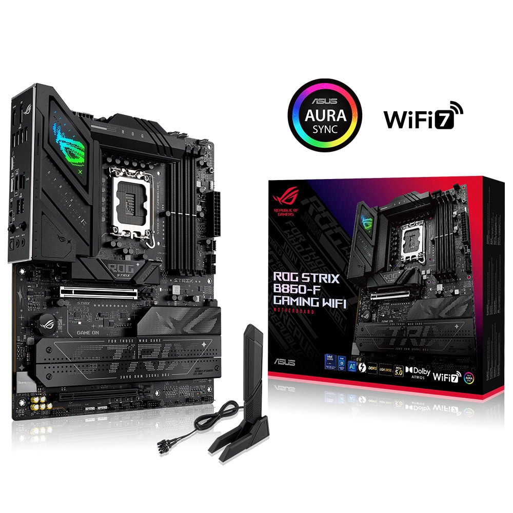 Asus Rog Strix B860 F Gaming Wifi 9066mhz Oc Ddr5 Soket Lga1851 M 2 Hdmi Dp Thunderbolt Atx Anakart 1