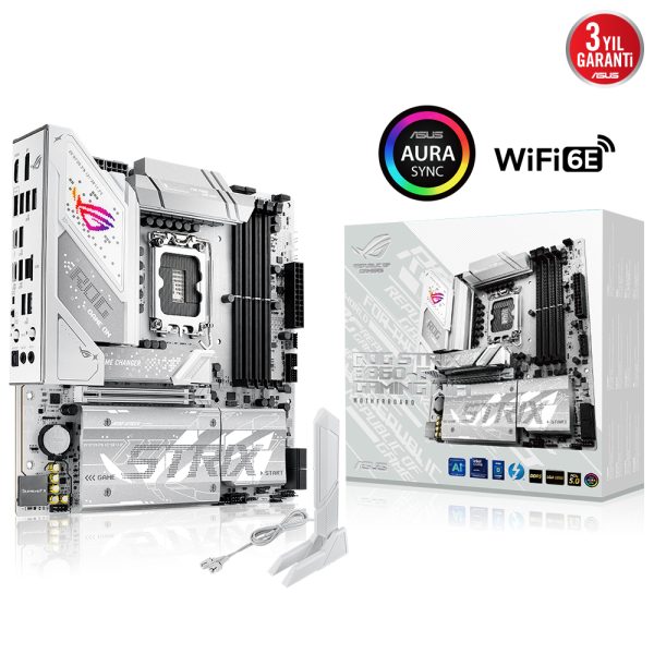 Asus Rog Strix B860 G Gaming Wifi 9066mhz Oc Ddr5 Soket Lga1851 M 2 Hdmi Dp Thunderbolt Matx Anakart 12