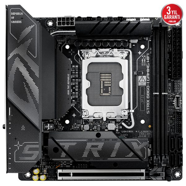 Asus Rog Strix B860 I Gaming Wifi 9066mhz Oc Ddr5 Soket Lga1851 M 2 Hdmi Dp Thunderbolt Mini Itx Anakart 2