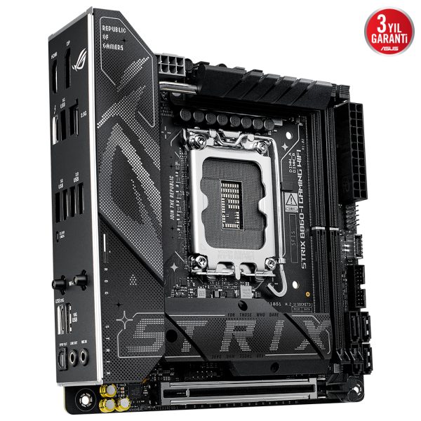 Asus Rog Strix B860 I Gaming Wifi 9066mhz Oc Ddr5 Soket Lga1851 M 2 Hdmi Dp Thunderbolt Mini Itx Anakart 4