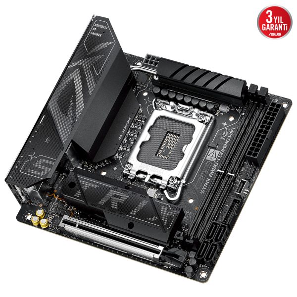 Asus Rog Strix B860 I Gaming Wifi 9066mhz Oc Ddr5 Soket Lga1851 M 2 Hdmi Dp Thunderbolt Mini Itx Anakart 5