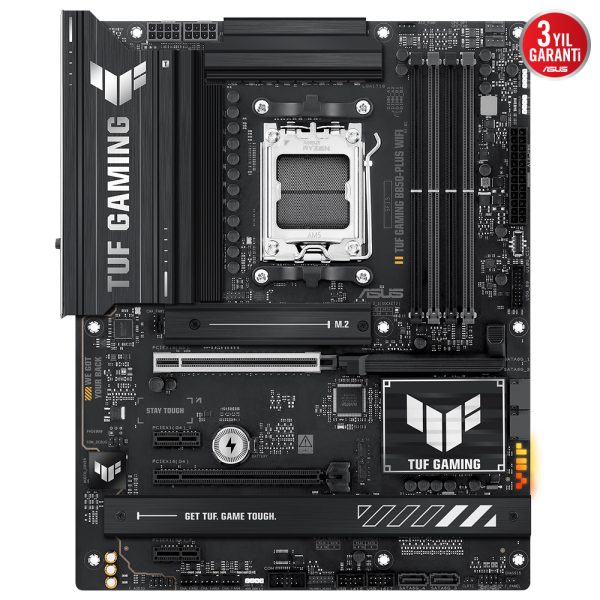 Asus Tuf Gaming B850 Plus Wifi 8000mhz Oc Ddr5 Soket Am5 M 2 Hdmi Dp Atx Anakart 2