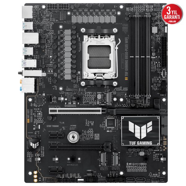 Asus Tuf Gaming B850 Plus Wifi 8000mhz Oc Ddr5 Soket Am5 M 2 Hdmi Dp Atx Anakart 3