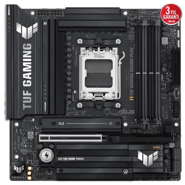Asus Tuf Gaming B850m Plus 8000mhz Oc Ddr5 Soket Am5 M 2 Hdmi Dp Matx Anakart 2
