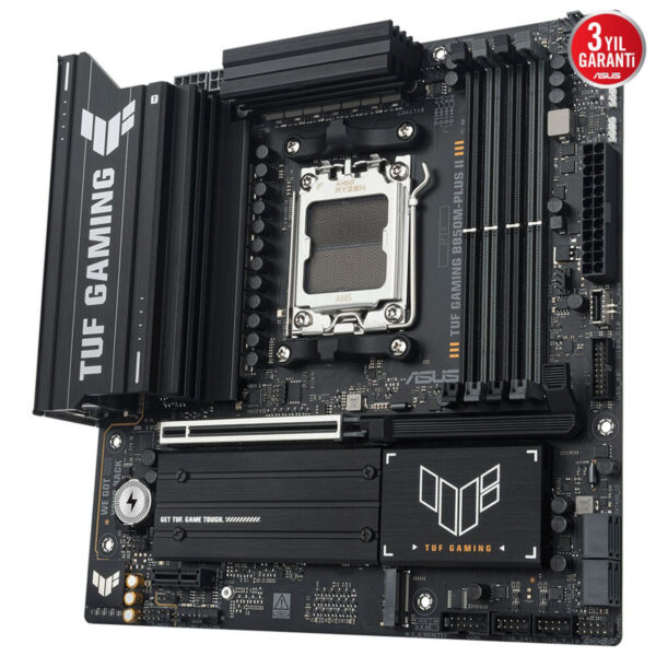 Asus Tuf Gaming B850m Plus Ii 8000mhz (oc) Ddr5 Soket Am5 M.2 Hdmi Dp Matx Anakart 5