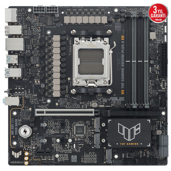 Asus Tuf Gaming B850m Plus Ii 8000mhz (oc) Ddr5 Soket Am5 M.2 Hdmi Dp Matx Anakart 6