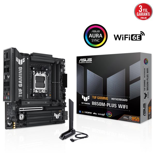 Asus Tuf Gaming B850m Plus Wifi 8000mhzoc Ddr5 Soket Am5 M 2 Hdmi Dp Matx Anakart 2