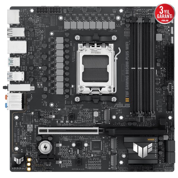 Asus Tuf Gaming B850m Plus Wifi 8000mhzoc Ddr5 Soket Am5 M 2 Hdmi Dp Matx Anakart 4