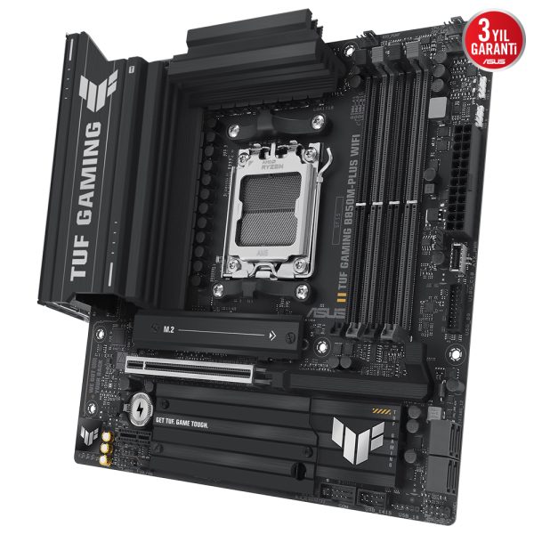 Asus Tuf Gaming B850m Plus Wifi 8000mhzoc Ddr5 Soket Am5 M 2 Hdmi Dp Matx Anakart 7
