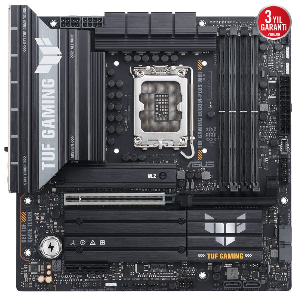 Asus Tuf Gaming B860m Plus Wifi 8800mhz Oc Ddr5 Soket Lga1851 M 2 Hdmi Dp Matx Anakart 2