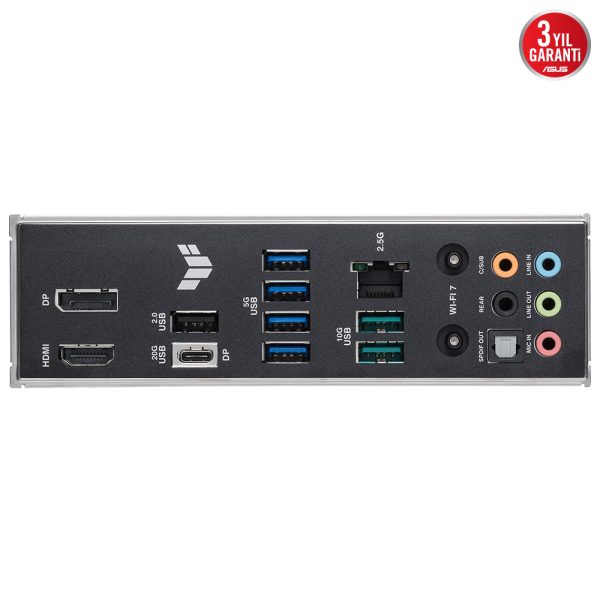 Asus Tuf Gaming B860m Plus Wifi 8800mhz Oc Ddr5 Soket Lga1851 M 2 Hdmi Dp Matx Anakart 9