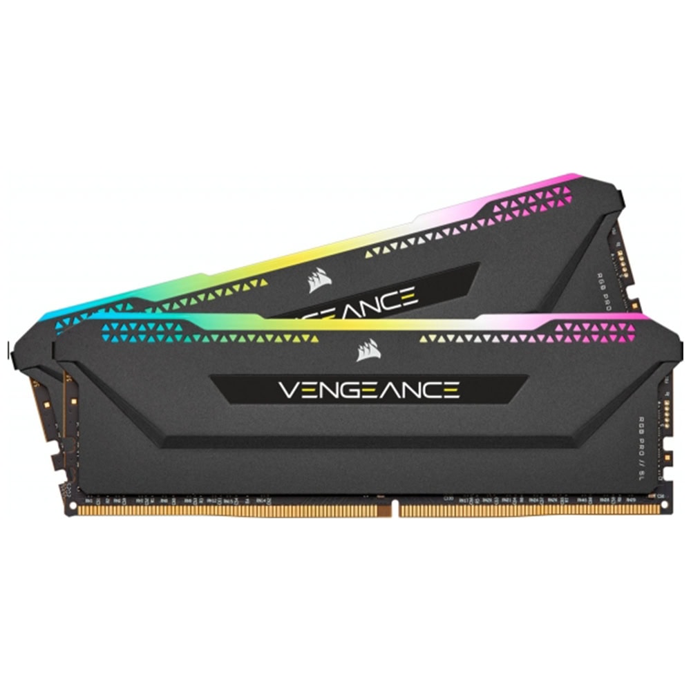 Corsair Vengeance Rgb Pro Sl Black 32gb 2x16gb 3600mhz Cl18 Intel Xmp 2 0 Amd Expo Ddr4 Siyah Ram Cmh32gx4m2d3600c18 1