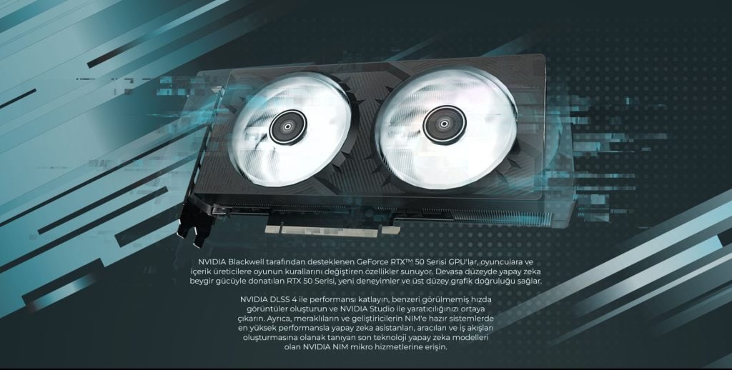 Galax Geforce Rtx 5070 1 Click Oc 12gb Ekran Kartı H2